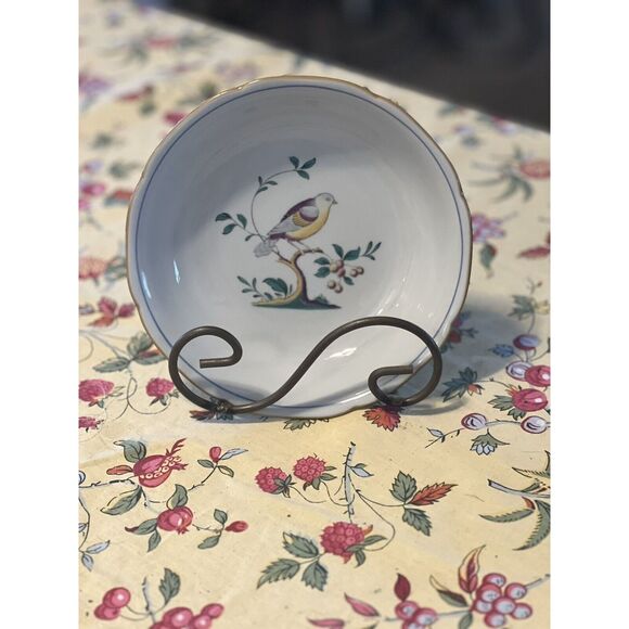 Queen's Bird Spode Salad Plates Various Years and Backstamps 8" 12 Available - Picture 1 of 12